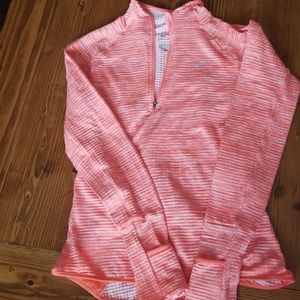 Nike dri fit 1/4 zip pullover size small therma